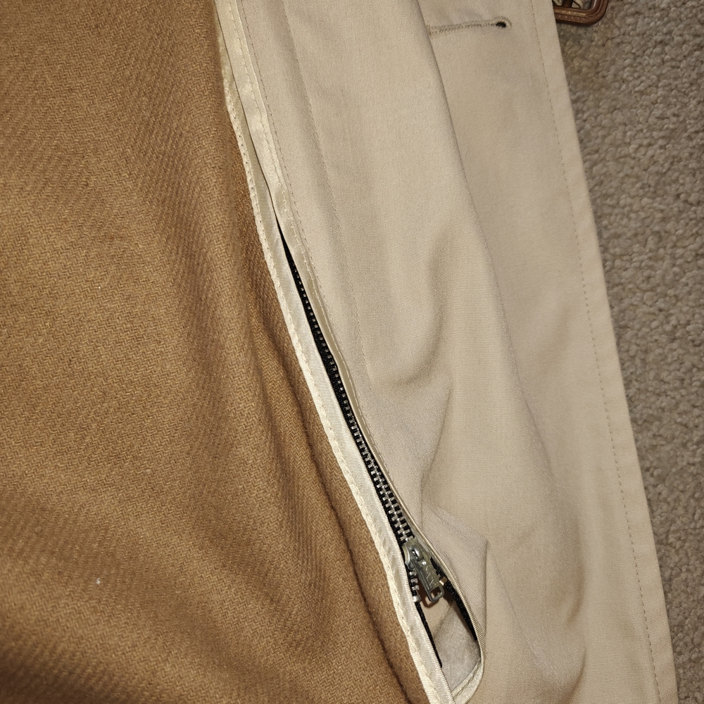 Vintage Christian Dior Monsieur 46 XL Classic Beige Trench Coat - Picture 10 of 16